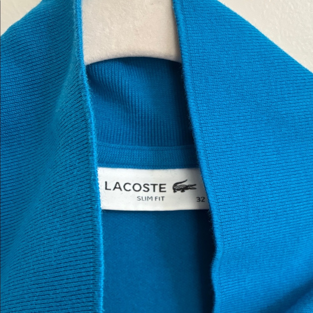 Lacoste Slim Fit Turquoise Polo dress - Picture 2 of 5